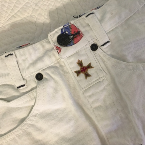 Vintage White Denim Mini - Picture 4 of 16